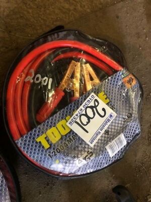 Heavy Duty 1200amp Copper Jump Leads 5m