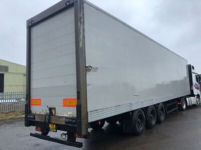 2002 Montracon Triaxle Box Van Trailer