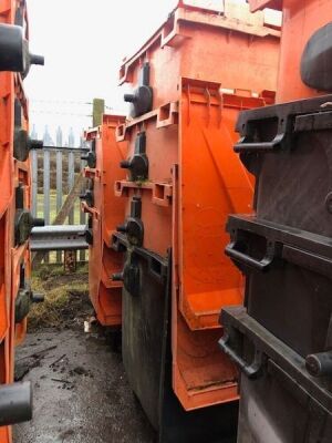 4 x Commercial Wheelie Bins 