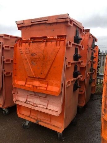 4 x Commercial Wheelie Bins