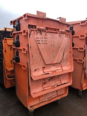 3 x Commercial Wheelie Bins - 2