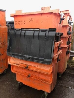 4 x Commercial Wheelie Bins