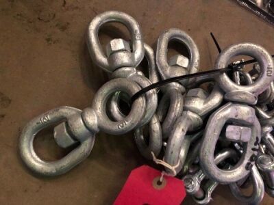 6 Large Swivels and O Shackles - 3