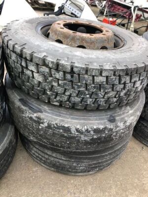 3 x 295/80 Tyres 