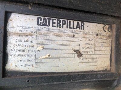 2007 CAT 282-9375 G315B Roatating Selector Grab - 9