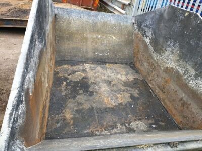 6yrd Galvanised Steel Skip  - 3