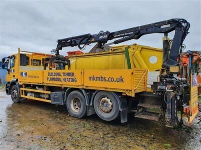 2012 Iveco Stralis 260 6x2 Rear Lift Crane Dropside Flat - 26