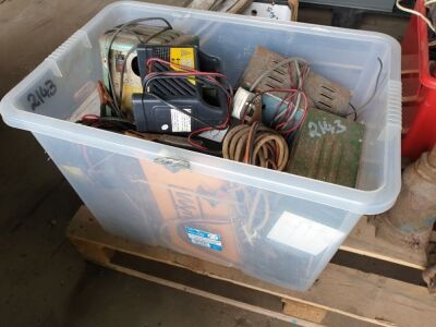 Box Of Battery Chargers - 2