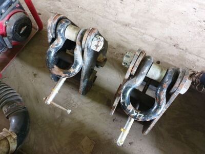 10 Tonne Beam Winching Clamp x 2