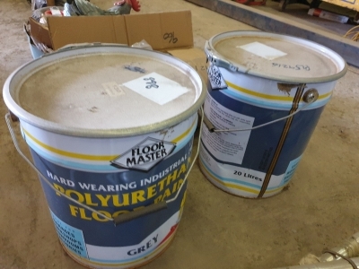 2 x Drums of Floor Paint - 4