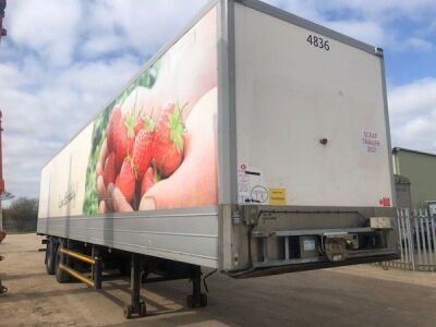 2010 Gray and Adams Tandem Axle Fridge Trailer 