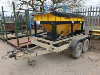 2011 Knott Avonride 53007 Tandem Axle Drawbar Mounted Gritter 