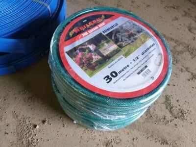 2 x 30 Meter Hose Pipe 