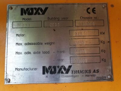 2001 Moxy MT31 Dump Truck  - 11