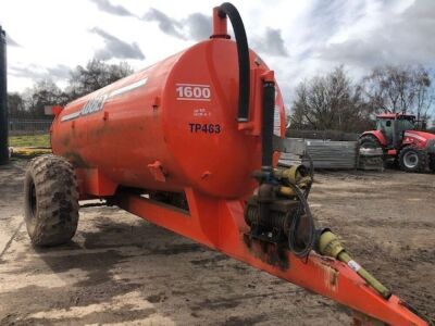 Abbey 1600 Litre Vacum Tanker