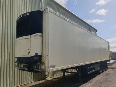 2005 Gray and Adams Triaxle Fridge Trailer 