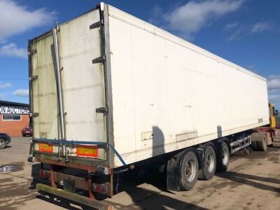 1996 Schmitz Triaxle Fridge Trailer 