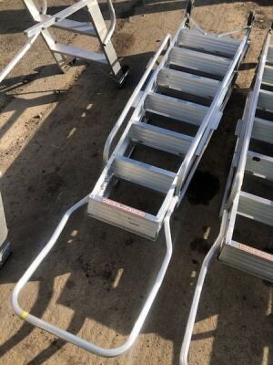 Aluminium A Frame Safety Step Ladders - 2