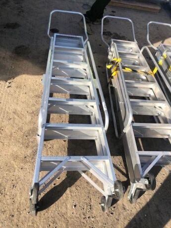 Aluminium A Frame Safety Step Ladders