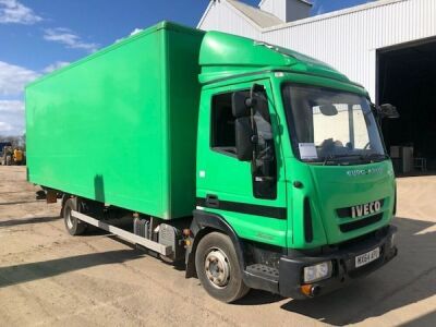 2014 Iveco Eurocargo 75E16 4x2 Box Van Rigid  - 2