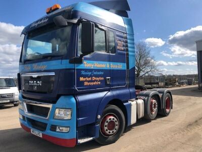 2011 Man TGX 26-440 6x2 Mid Lift Tractor Unit 