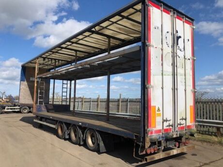 2006 M&G Stepframe Double Deck Curtainside Trailer