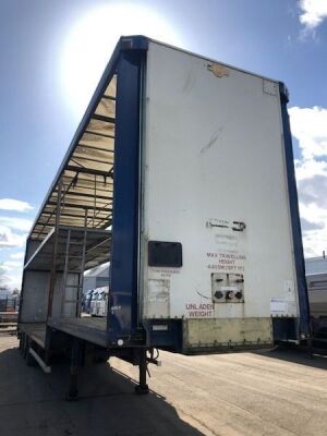 2006 M&G Stepframe Double Deck Curtainside Trailer - 2