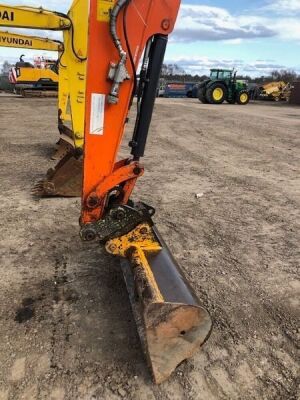 2015 Hitachi ZX48U-5ACLR Mini Digger  - 5