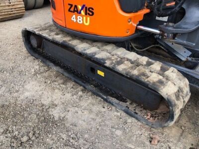 2015 Hitachi ZX48U-5ACLR Mini Digger  - 9