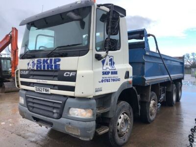 2012 DAF CF85-410 8x4 Steel Body Tipper  - 2