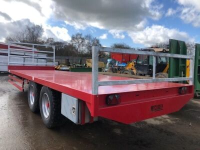 Unused 2021 McCauley A2FB19 Tandem Axle Bale Trailer - 13