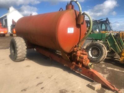 1988 SH Watterson Single Drawbar Vacuum Tank Trailer