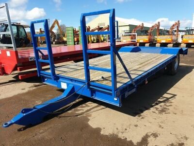 New and Unsed Single Axle Drawbar Agricultural Plant Trailer  - 2