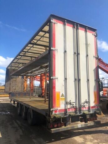 2006 M&G Stepframe Triaxle Double Deck Curtainside Trailer