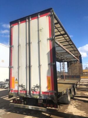 2006 M&G Stepframe Triaxle Double Deck Curtainside Trailer - 2