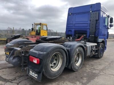 2013 DAF XF 105-510 6x2 80ton Rear Lift Tractor Unit - 3