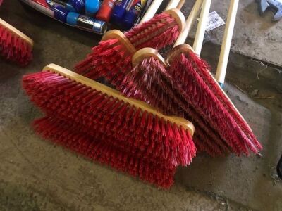 8 Wide Yard Brushes - 2