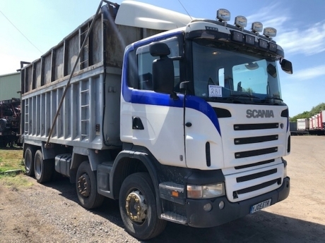 2005 SCANIA R420 Alloy Body Tipper 8x4