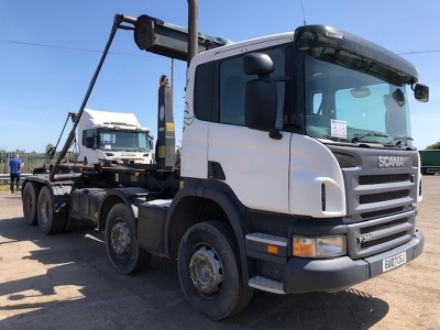 2007 SCANIA P380 Hookloader 8x4 - 2