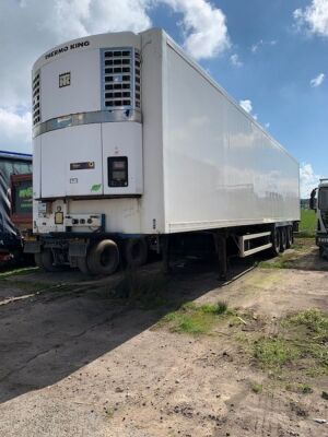 2008 Sor Triaxle Thermo King Fridge Trailer