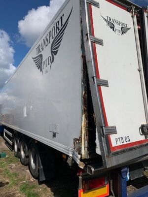 2007 Gray & Adams Triaxle Fridge Trailer  - 3