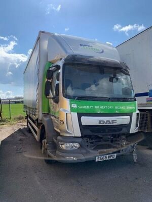 2016 DAF LF 180 4x2 Curtainside Rigid