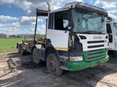 2011 Scania P360 8x4 Big Hook Loader