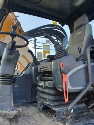 2015 Hyundia R160W-9A Wheeled Excavator - 14