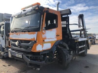 2008 Mercedes 1824 4x2 Skip Loader