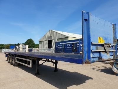 2003 Montracon Triaxle Flat Trailer