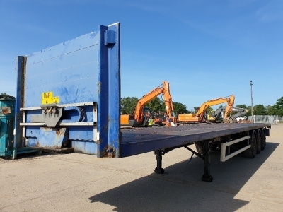 2003 Montracon Triaxle Flat Trailer - 2