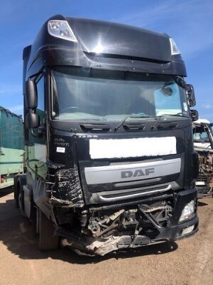 2016 DAF XF Euro 6 460 6x2 Mid Lift Tractor Unit - 2