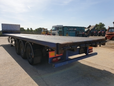 2003 Montracon Triaxle Flat Trailer - 4