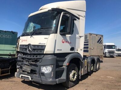 2015 Mercedes Arocs 2545 6x2 Mid Lift Tractor Unit